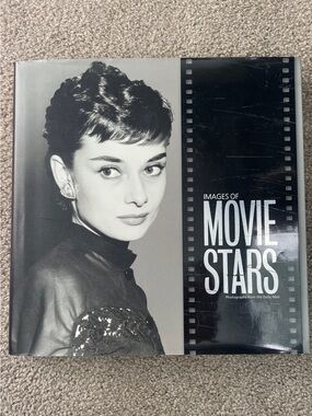 Collectable Images of Movie Stars Hardcover Photo Book - Black & White
